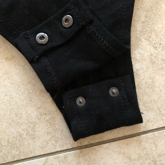 Mustard floral print bodysuit - Picture 7 of 9